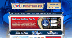 Desktop Screenshot of dizzytire.com